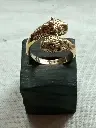 Krafttier Jaguar Ring größenverstellbar