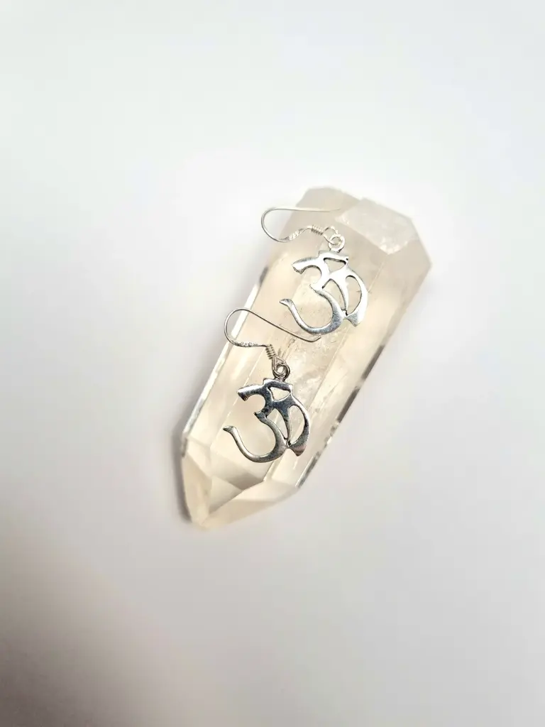 [PM-103] 925 Silber OM Ohrringe